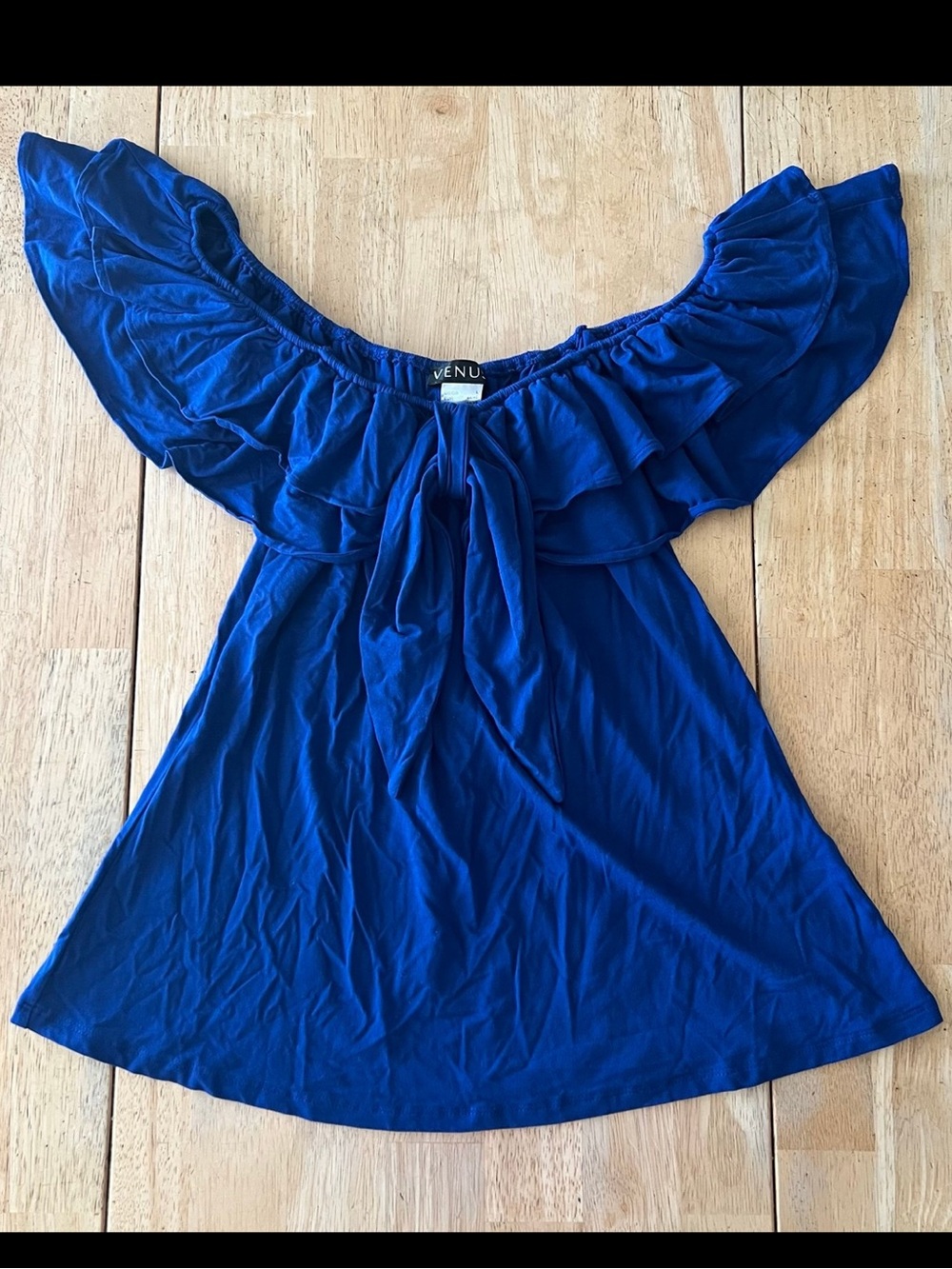 Venus Blue Blouse ~ L